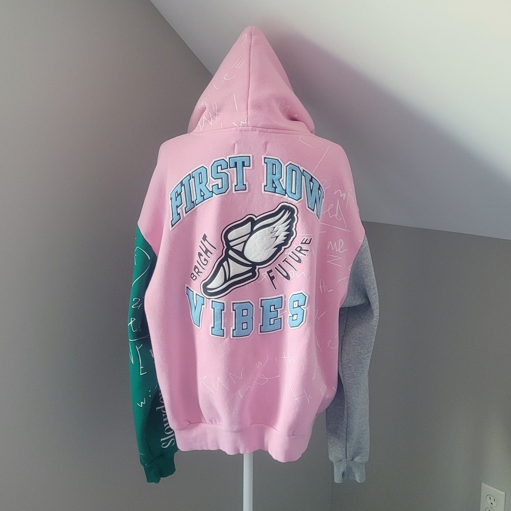 First Row Color Block Hoodie - image 1